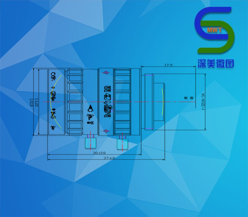 9mm-FA500萬(wàn)像素工業(yè)鏡頭